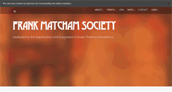 Desktop Screenshot of frankmatchamsociety.org.uk